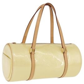 LOUIS VUITTON Monogram Vernis Bedford Hand Bag Perle M91006 LV Auth 200085V Andere