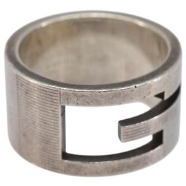 GUCCI Ring Ag925 Silver Auth ar14264 Silvery