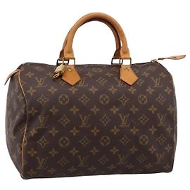 LOUIS VUITTON Monogram Speedy 30 Hand Bag M41526 LV Auth 203902A Monogramm