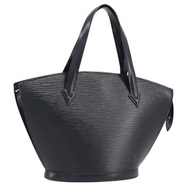 Borsa a Tracolla Shopping LOUIS VUITTON Epi Saint Jacques Nera M52272 Auth 201369 Nero