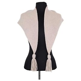 Autre Marque Sciarpa Kujten in cashmere grigia Grigio