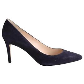 Lk Bennett Floret Absätze in Marineblau Marineblau