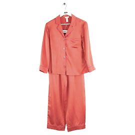 Eres Silk Pyjamas Orange Orange
