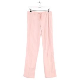 Alexandre Vauthier Pantaloni dritti rosa Rosa