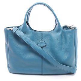 Saco de Compras Tod's Alf Piccola 2Way Tote Azul