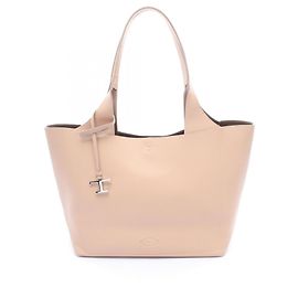 Tod's APA Second Media Tote Bag Beige