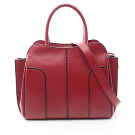 Tod's Sera 2-Way Handtasche Rot