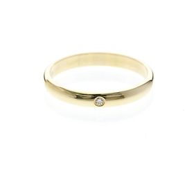Cartier 1895 Ehering mit Diamant in 18K Gelbgold Golden