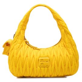 Sac à main Miu Miu Matelassé Yellow Jaune