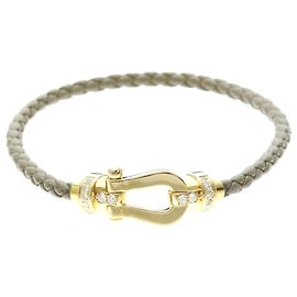 Pulseira Fred Force 10 Diamantes Dourado