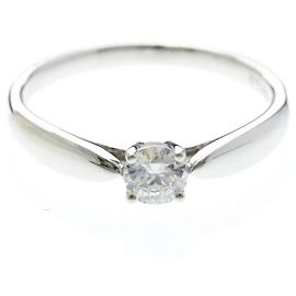 Autre Marque Anillo Tiffany Harmony de Diamantes Plata