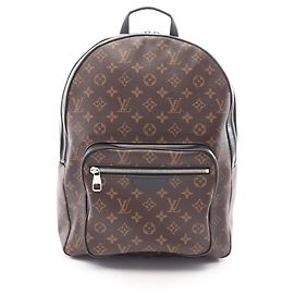 Mochila/Bolsa Louis Vuitton Josh Monogram Macassar Marrom Preto