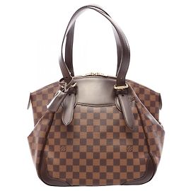 Louis Vuitton Verona MM Shoulder Bag Brown Damier ebene