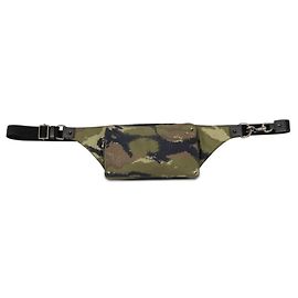 Borsa a tracolla Valentino Rockstud Camouflage Nero Verde Cachi