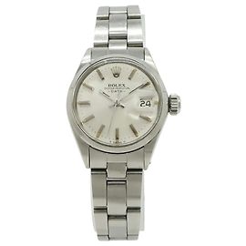 Orologio Rolex Oyster Perpetual Date Quadrante Argento Donna Altro
