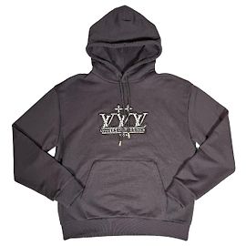 Louis Vuitton Hoodie Marron Patch Brodé Perles Taille M Marron