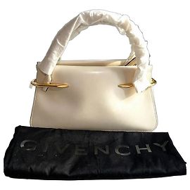 Givenchy Pinch Medium Bolsa Couro Branco Branco