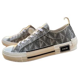 Autre Marque Dior B23 CD Diamond Gray Zapatillas Bajas Blanco Gris