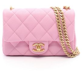 Sac à épaule Chanel Matelassé en rose Rose