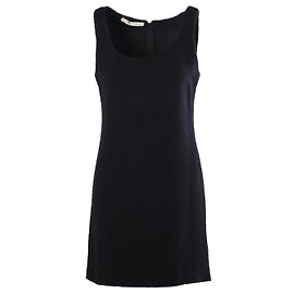 Autre Marque Vestido shift sin mangas de bouclé negro Lawrence Steele Negro Otro