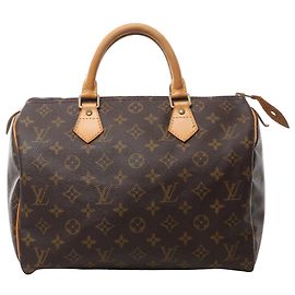 Borsa Louis Vuitton Speedy 30 Monogram Canvas Marrone M41526 Marrone