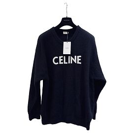 Malha de lã preta Céline Multicor