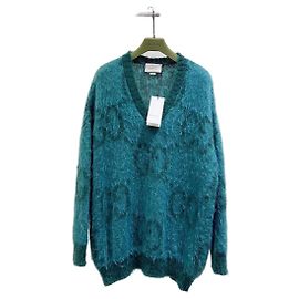 Maglia in lana verde Gucci Multicolore