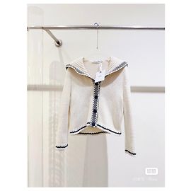 Autre Marque Dior White Wool Knitwear Multiple colors