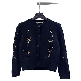 Maglia Dior Constellation in lana nera Multicolore