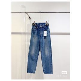 Céline Blue Denim Jeans Arc de Triomphe Buckle Multiple colors