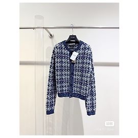 Autre Marque Veste Dior Navy en Polyamide M Multicolore
