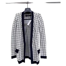 Malha Balmain de lã preta Multicor