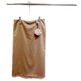 Miu Miu Camel Wool Skirt Size 42 Multiple colors
