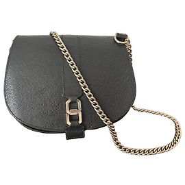 Apc A.P.C. & Vanessa Seward Borsa a Tracolla in Pelle Nera Nero