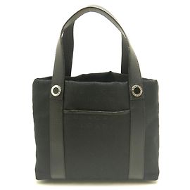 Bulgari Bvlgari Logomania Tote Bag Black