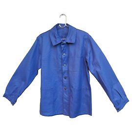 Autre Marque Giacca da lavoro in cotone blu Blu