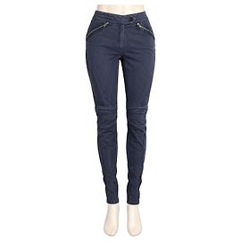 Joseph Biker-Hose Blau Baumwolle-Leinen Blau