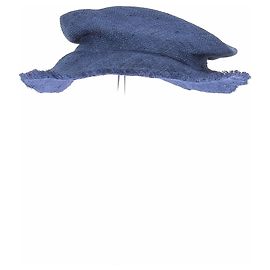 Chapeau bleu Acne Studios Bleu