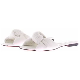 Sandalias Santoni de piel blancas Blanco