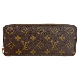 Louis Vuitton Monogram Portefeuille Clemence Long Wallet Otro