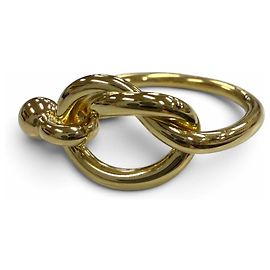 Autre Marque Anello Tiffany Love Knot 750 (YG) D'oro