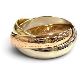 Cartier Trinity Ring Klassisches Modell Golden
