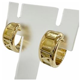 Autre Marque Orecchini a cerchio Tiffany Atlas D'oro