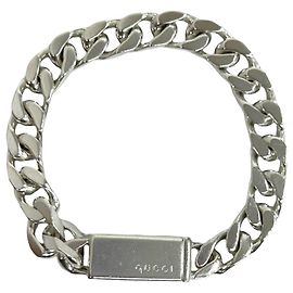 Gucci Silver 925 Charm Bracelet Silvery