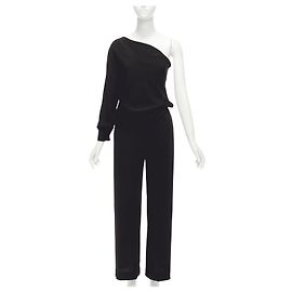 Maison Martin Margiela MM6 Maison Margiela One-Shoulder Jumpsuit - Schwarz Schwarz