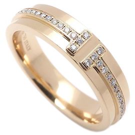 Autre Marque Bague Tiffany & Co. T Narrow en or rose 18K Autre