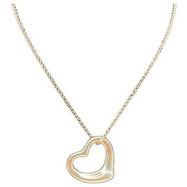 Autre Marque Collier Cœur Ouvert Elsa Peretti de Tiffany & Co. Argenté