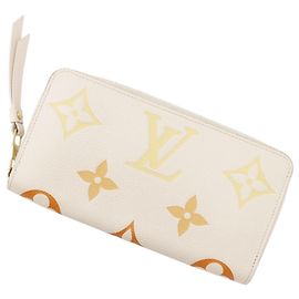 Portefeuille long Louis Vuitton Monogram Empreinte Doré