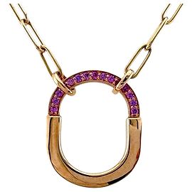 Autre Marque Collier Lock Tiffany & Co. en or rose 18K Doré