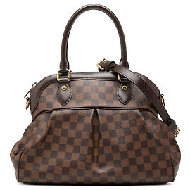 Louis Vuitton Brown Damier Ebene Trevi PM Braun
